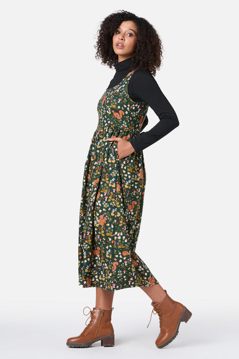 Squirrel Away Midi Dress