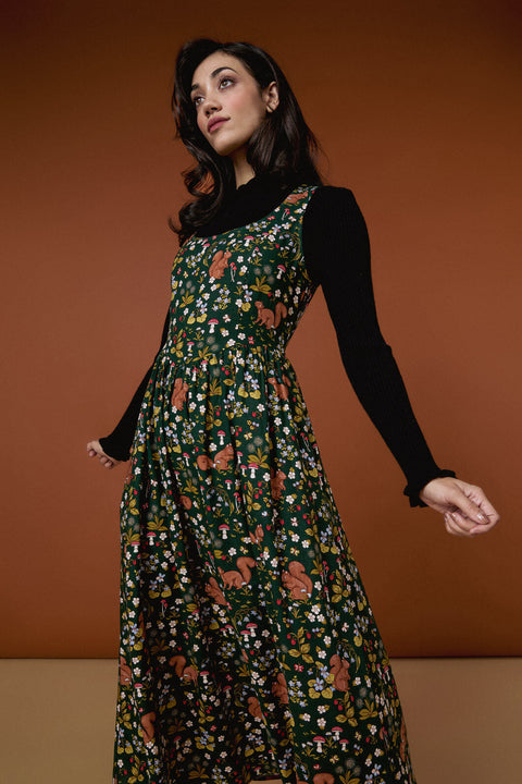Squirrel Away Midi Dress