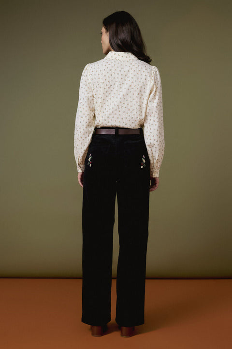 Lana Ditsy Floral Blouse