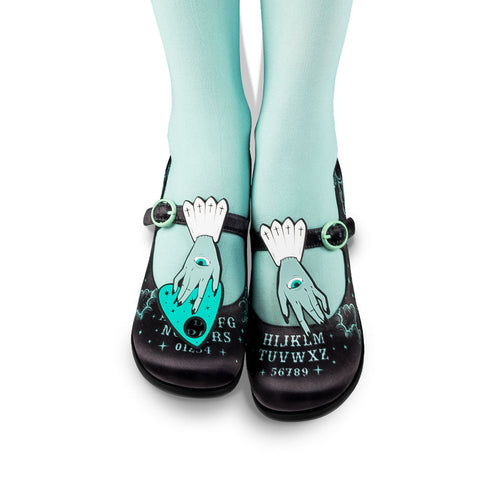 Chocolaticas® Mid Heels Spirit Board Women's Mary Jane Pump
