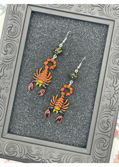 Tattoo Love Scorpion Earrings
