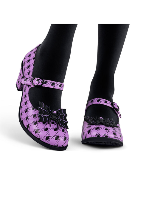 Chocolaticas® Mid Heels Spider Tooth Women's Mary Jane Pump