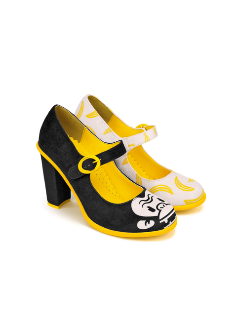 Chocolaticas® High Heels Monkey Business Women's Mary Jane Pump Shoes