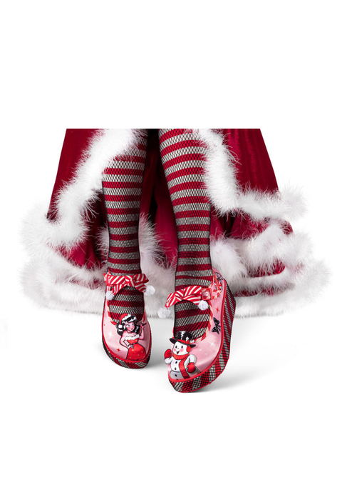 Chocolaticas® Betty Claus Women's Mary Jane Platform