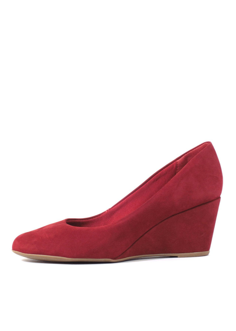 Reign Suede Wedges