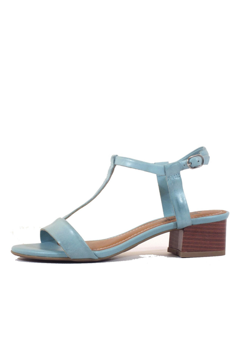 Terri T-Strap Suede Sandals