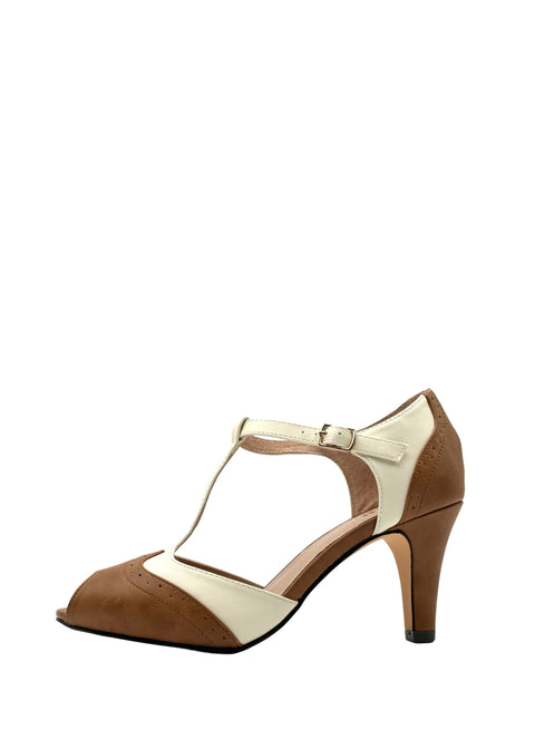 Giselle T-Strap Heels
