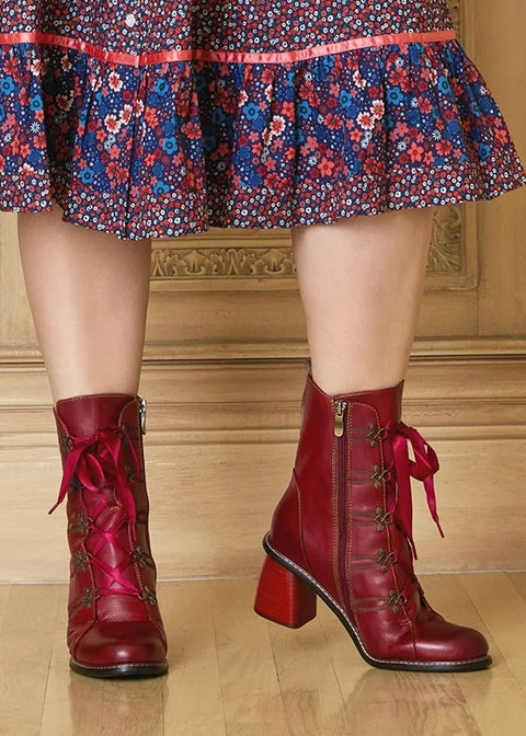 Geraldine Victorian Booties