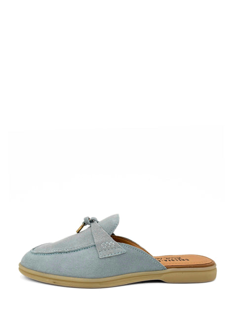 Lasso Suede Slip On Loafers