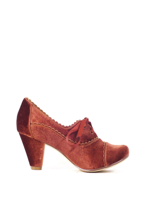 Madison Velvet Retro Heels