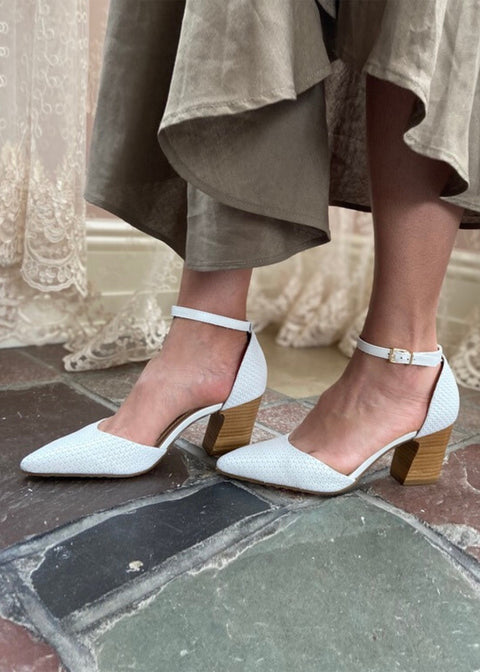 Miracle Woven Block Heels