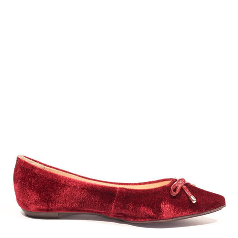 Modena Velvet Ballet Flats