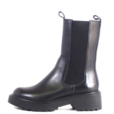 Shadow Leather Booties