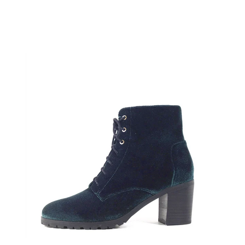 Timothy Velvet Booties