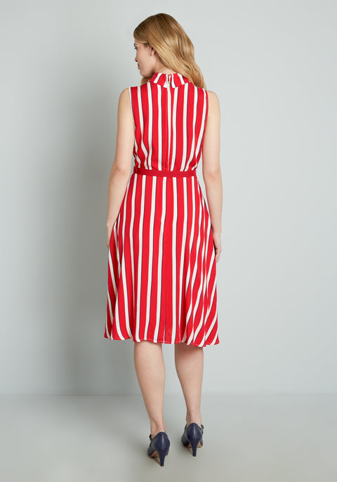 ModCloth x Collectif Posh Your Luck A-Line Dress (Final Sale)