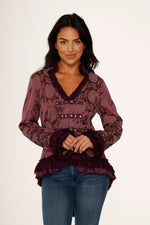 Purple Victorian Tailed Jacket