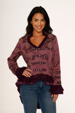 Purple Victorian Tailed Jacket