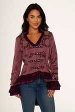 Purple Victorian Tailed Jacket