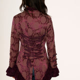 Purple Victorian Tailed Jacket