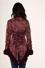 Purple Victorian Tailed Jacket