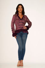 Purple Victorian Tailed Jacket