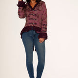 Purple Victorian Tailed Jacket
