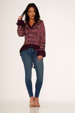 Purple Victorian Tailed Jacket