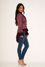 Purple Victorian Tailed Jacket