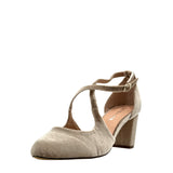 Oren Velvet Mary Jane Heels