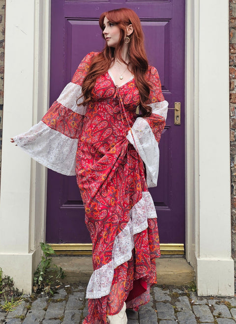 GUNNE SAX by ModCloth Josephina Bell Sleeve Dress - Limited Edition