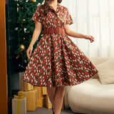 Rustic Elegance Casual Dress