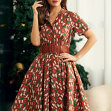 Rustic Elegance Casual Dress