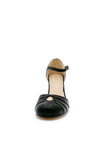 Goldie Metallic Ballroom Heels