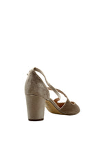 Oren Velvet Mary Jane Heels