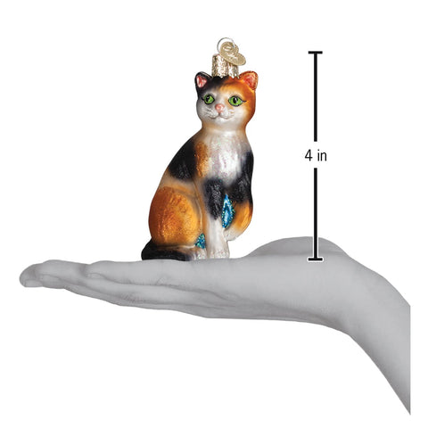 Calico Cat Ornament