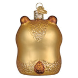 Capybara Eating Donut Ornament