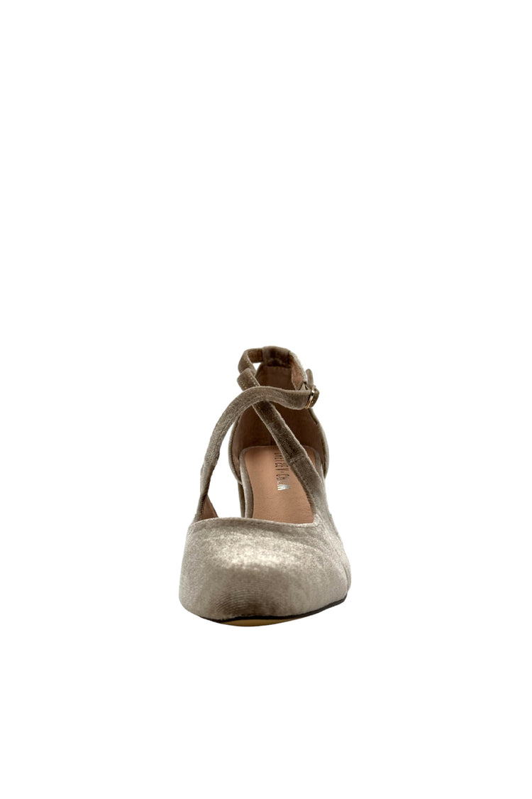 Oren Velvet Mary Jane Heels