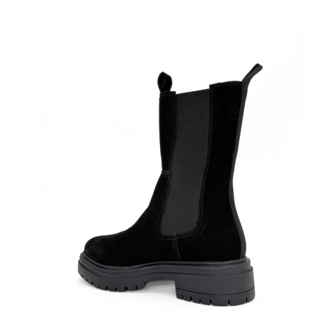 Sherry Nubuck Lugsole Booties