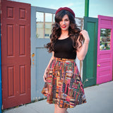 Don't Judge a Book by its Cover A-Line Skirt