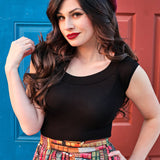 Don't Judge a Book by its Cover A-Line Skirt