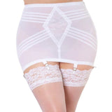 Waistline Open Bottom Breathable Power Mesh Fabric | With Side Zipper | Firm to Extra Firm Support | Style 1361