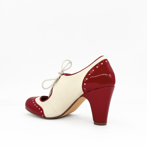 Leora Oxford Heeled Pumps