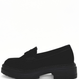 Giana Nubuck Penny Loafers