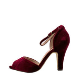 Lola Velvet Heels