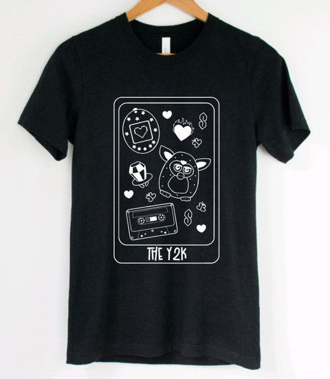 The Y2K Tarot: T-Shirt, Pullover, Hoodie, Tank or Long Sleeve