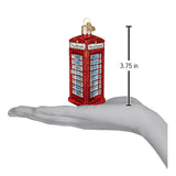 English Phonebooth Ornament