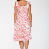 Heart Angel Swing Dress in White