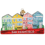 San Francisco Painted Ladies Ornament