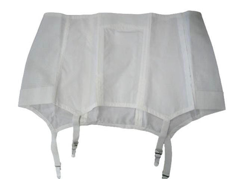 Side Hook Garter Belt (Forgotten Women Vintage Collection) Style 2016 4X/38 / White Side Hook Garter Belt (Forgotten Women Vintage Collection) Style 2016 4X/38 / White