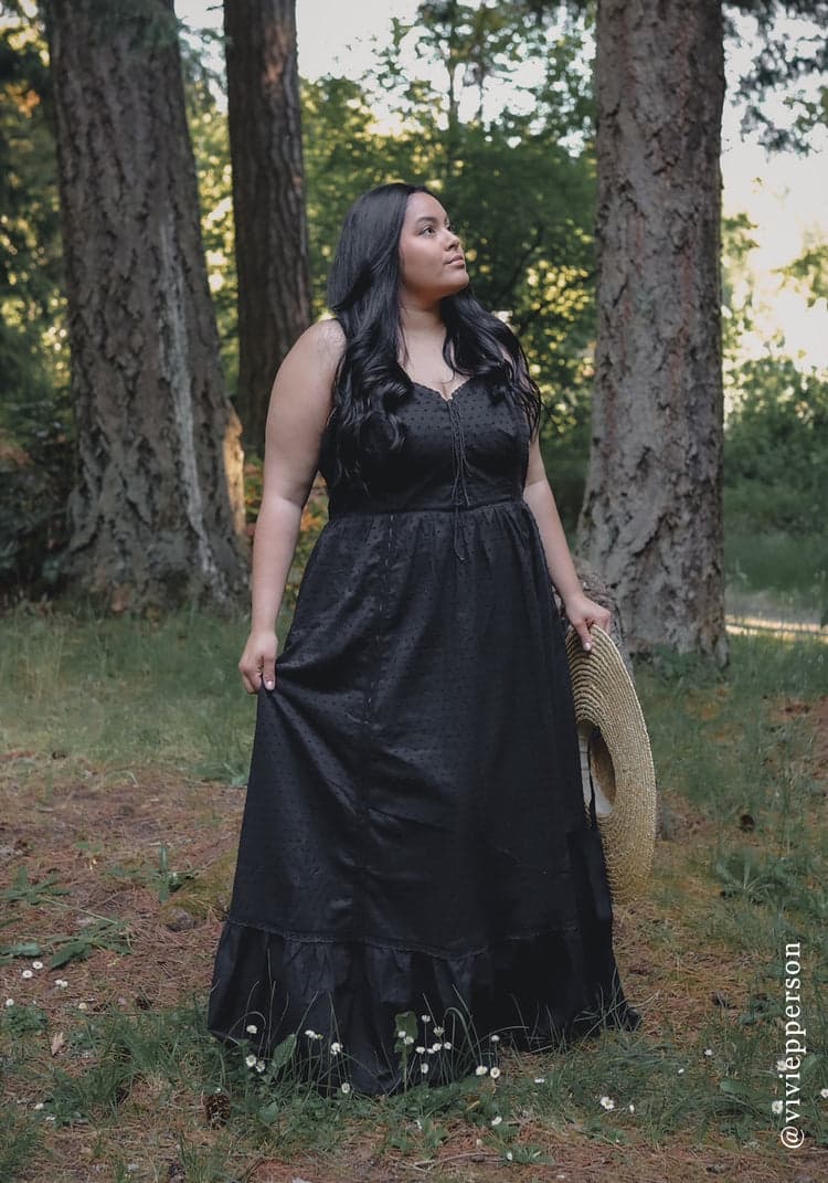 GUNNE SAX for ModCloth Sunset Corselette Midi Dress